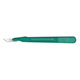 Lance Disposable Scalpel, Stainless, Size 10, Sterile, Green Handle, 10/bx. MFID: 92410