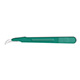 Lance Disposable Scalpel, Stainless, Size 12, Sterile, Green Handle, 10/bx. MFID: 92412