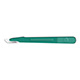 Lance Disposable Scalpel, Stainless, Size 20, Sterile, Green Handle, 10/bx. MFID: 92420