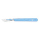 Swann Morton Disposable Scalpel, Stainless, Sterile, Size 21, Blue Handle, 10/bx. MFID: SM0507