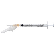 TERUMO SurGuard 3 Hypodermic 1cc Syringe with Safety Needle, 25G x 5/8", 100/bx, 4 bx/cs. MFID: SG3-01T2516