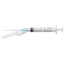 TERUMO SurGuard 3 Hypodermic 3cc Syringe with Safety Needle, 21G x 1", 100/bx, 4 bx/cs. MFID: SG3-03L2125