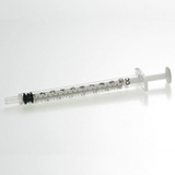 TERUMO Tuberculin Syringe, 1cc, Luer Slip, No Needle, 100/bx, 10 bx/cs. MFID: SS-01T, 3SS-01T