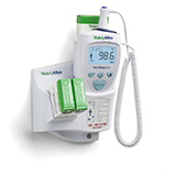 Welch Allyn SureTemp Plus 692 Electronic Thermometer, Wall Mount, 9 ft Oral Probe. MFID: 01692-300