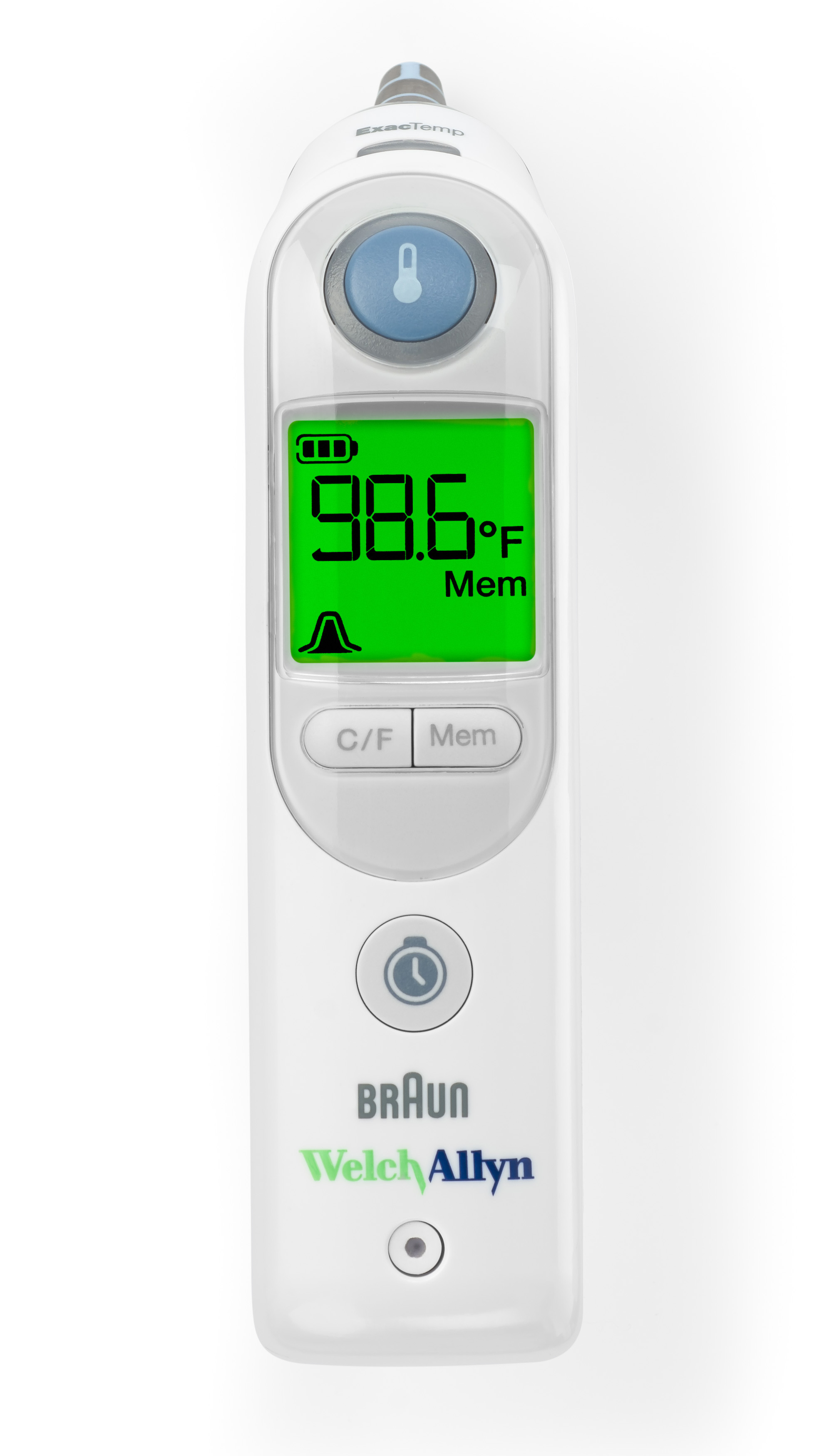 Welch Allyn Braun Thermoscan Pro 6000 Ear Thermometer with Small Cradle (1  Box Cradle). ID# 06000-200
