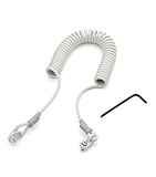Welch Allyn Braun ThermoScan Pro 6000 6 foot Cord with Security Tether. MFID: 106201