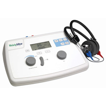 Welch Allyn AM282 Manual Audiometer, with Audiometry Headset and Soft Storage Case. MFID: 28200