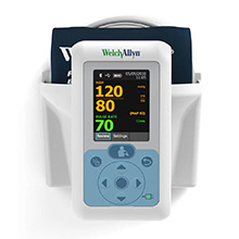 Welch Allyn CONNEX ProBP 3400 Digital Blood Pressure Device With SureBP NIBP, Wall Mount, and Wired USB. MFID: 34XFWT-B