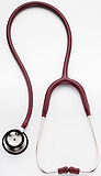 Welch Allyn Professional Stethoscope, Double-Head, 28", Adult, Burgundy. MFID: 5079-139