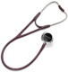 Welch Allyn TYCOS Harvey Deluxe Triple Head Stethoscope 28", Burgundy. MFID: 5079-322