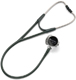 Welch Allyn TYCOS Harvey Deluxe Triple Head Stethoscope 28", Forest Green. MFID: 5079-324