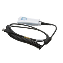 Welch Allyn HS-1M 2D Barcode Scanner with Coiled USB Cord, High Performance for use with CONNEX Monitors. MFID: 6000-916HS