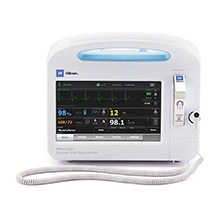 Welch Allyn CONNEX 6700 Vital Signs Monitor, SureBP NIBP, Pulse, Medtronic Microstream etCO2, Masimo SpO2, SureTemp Plus, 3-Lead ECG, Printer. MFID: 67MCTP-B-ECG3A