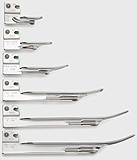 Welch Allyn Fiber Optic Laryngoscope Blade- Miller- Size 0. MFID: 68060