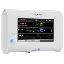 Welch Allyn CONNEX 7100 SPOT Monitor with SureBP NIBP, Nonin SpO2. MFID: 71WX-B