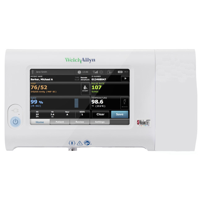 Welch Allyn CONNEX 7500 SPOT Monitor with SureBP Non-invasive Blood  Pressure, Nellcor SpO2, Braun Pro6000 Thermometer, WiFi. ID# 75CE-B