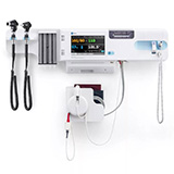 Welch Allyn CONNEX Integrated Wall System: Nellcor SpO2, MacroView Otoscope, PanOptic Ophthalmoscope, SureTemp Plus. MFID: 85NTVX3-US