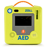 ZOLL AED 3 Defibrillator Semi-Automatic Package with Uni-Padz III and 5 Year Battery. MFID: 8511-001101-01