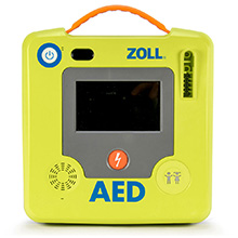 ZOLL AED 3 Defibrillator, Fully Automatic Package with Uni-Padz III and 5 Year Battery. MFID: 8511-001102-01