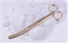 Surgical Scissor Stainless Steel 7" Curved Blunt/Blunt points
