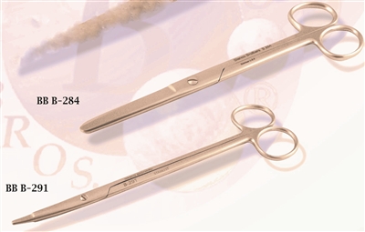 Stainless Steel  bandage shear Blunt/Blunt points 8"