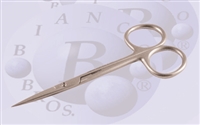 Surgical Scissor Stainless Steel fine points straight 4" iris shear