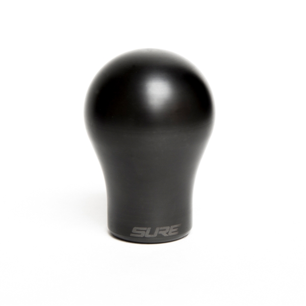SURE AGS 621g Heavy Armor Stainless Steel Shift Knob (M10X1.25) in Stealth Black