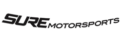 SURE Motorsports Curved Windshield Vinyl Decal (40" x 3.5")