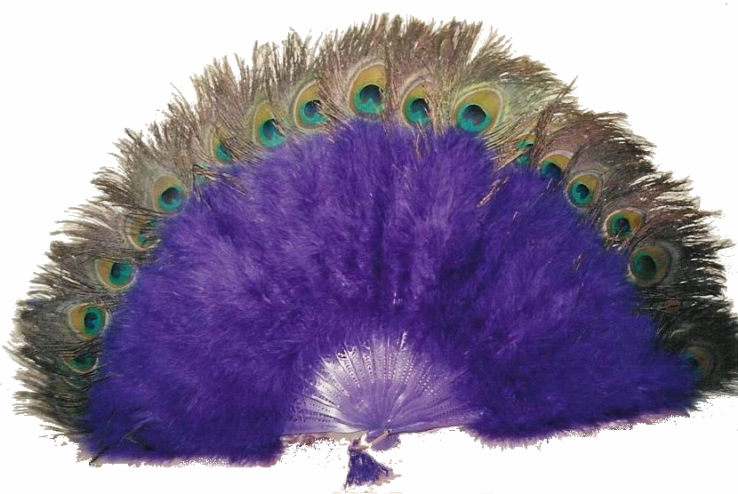 Candy Pink Marabou Peacock Feather Fan 28 x 15 per each