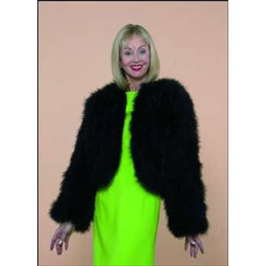 Marabou Jacket Long Sleeves