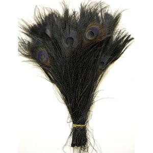 Peacock Tails 10"-12" Bleached Color
