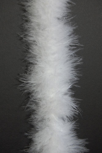 Marabou boa White