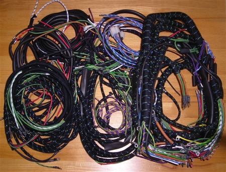 1950 - 1952 Jaguar MK7 Wiring Harness Set