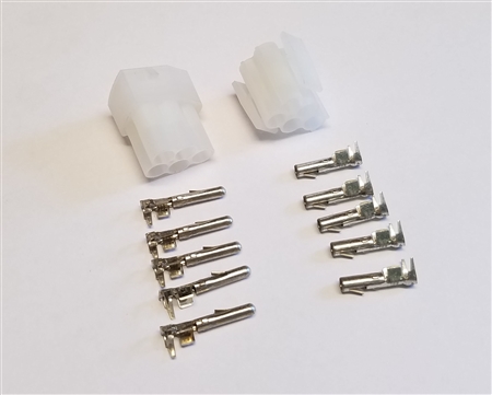 5-Way 3mm Pin & Socket Connector