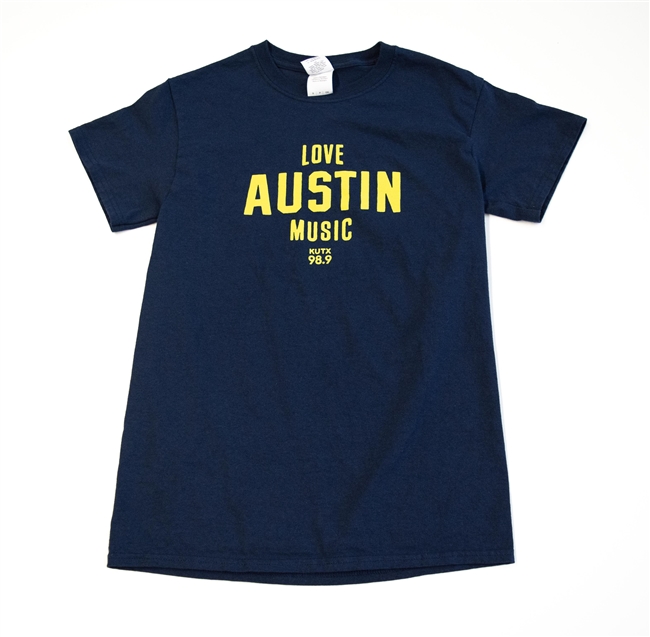 KUTX Love Austin Music T-shirt - Fall 2015 and Spring 2016