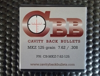 Cavity Back MKZ 125 grain 7.62/.308