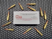 Cavity Back 6.5 Grendel 105 grain MKZ ammunition