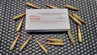 Cavity Back 6.5 Grendel 118 grain MKZ ammunition
