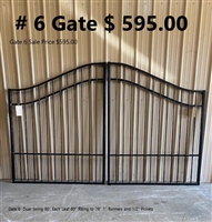 # 6 Driveway Gate Warehouse Sale