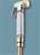 Sanicare 100 Hand Bidet SPRAY HEAD (Chrome w/ Gold) - Model S100CG