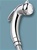 Sanicare 200 Hand Held Bidet Chrome - Model S200C (Complete Set)