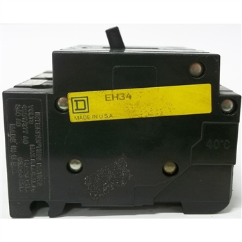 Square-D SQD EH340100 Circuit Breaker Refurbished