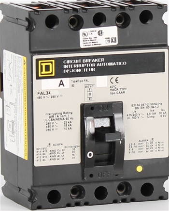 Square-D FAL34020 Circuit Breaker New
