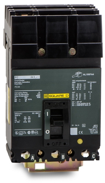 Square-D FC34090 Circuit Breaker New