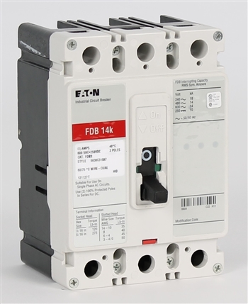 Westinghouse FDB3100 Circuit Breaker Refurbished