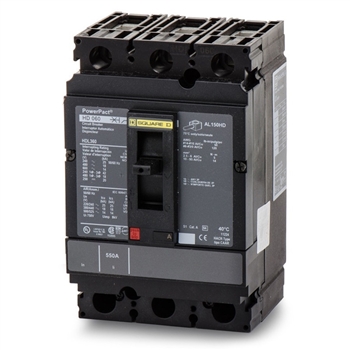 Square-D SQD HDL36100 Circuit Breaker Reconditioned