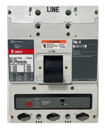 Eatine - Westinghouse HMCP600L6W Circuit Breaker NEW