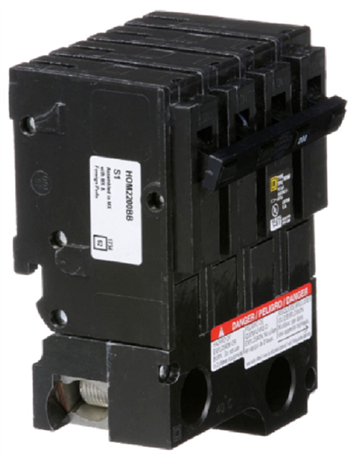 Square-D SQD HOM2200BB Circuit Breaker NEW