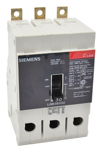 Siemens LGB3B020 Circuit Breaker Reconditioned