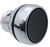 Sprecher + Schuh D7M-FA2PX02 - Pushbutton, Metal, Flush, Non-Illum., Main., Black Cap, 2NC